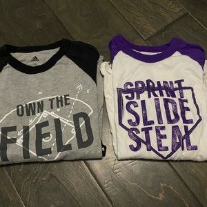 Adidas shirts for softball lovers